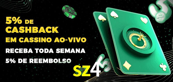 Promoções do cassino ao Vivo sz4